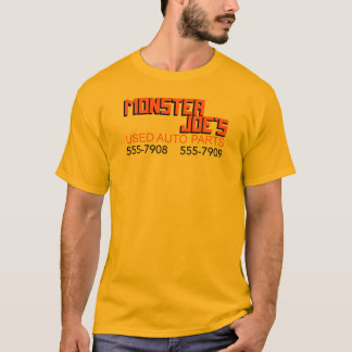Camiseta monstro Joe