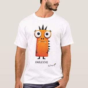 Camiseta Monstro Laranja   ÁGUA - Por Design   Diversão
