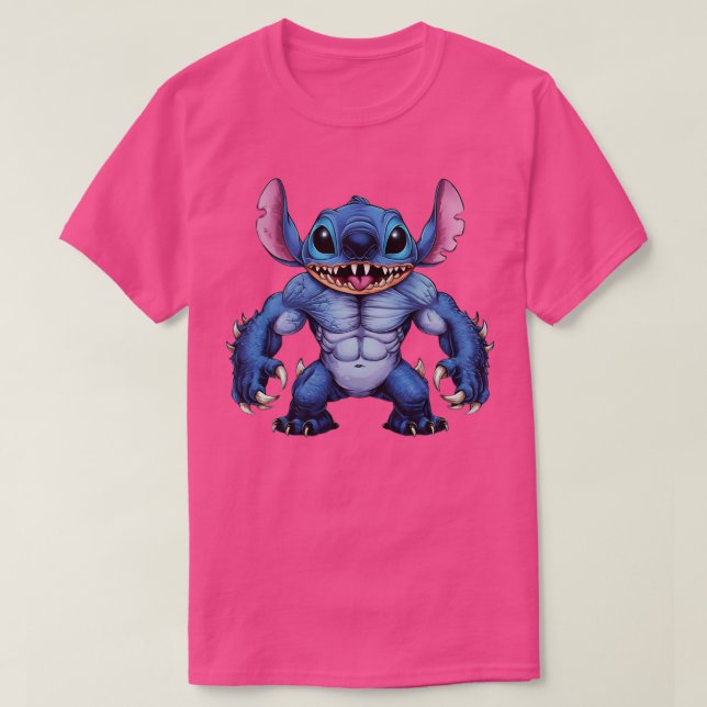 Camiseta Monstro Mayhem no Havaí (Frente do Design)