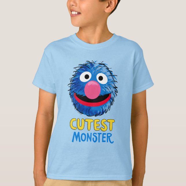 Camiseta Monstro no final desta história | Grover (Frente)