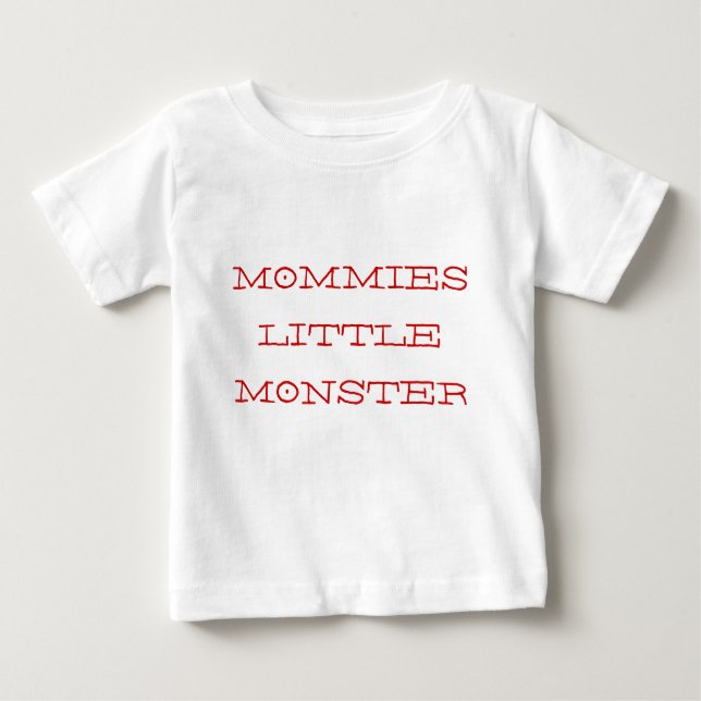 CAMISETA MONSTRO PEQUENO DAS MAMÃS (Frente)
