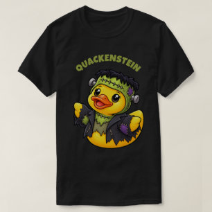 Camiseta Monstro Quackenstein Pato de Borracha Halloween