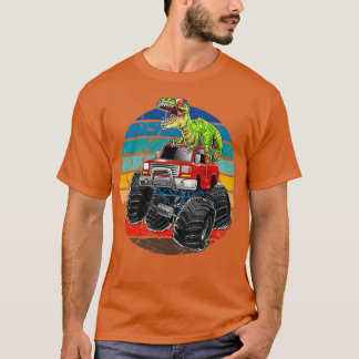 Camiseta Monstro Retro Dinossauro Vintage Dom Sunset