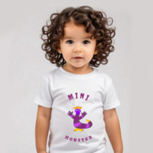 Camiseta Monstro roxo