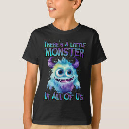 Camiseta Monstro Roxo das Bruxas