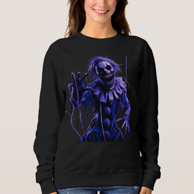 Camiseta Monstro Sinistro Boneco Roxo (Frente)