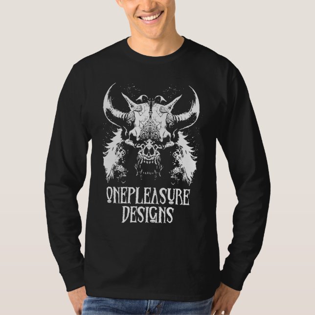 Camiseta Monstro Touro Zumbi Sinistro Horror (Frente)