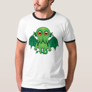 Camiseta Monstro Verde Cthulhu