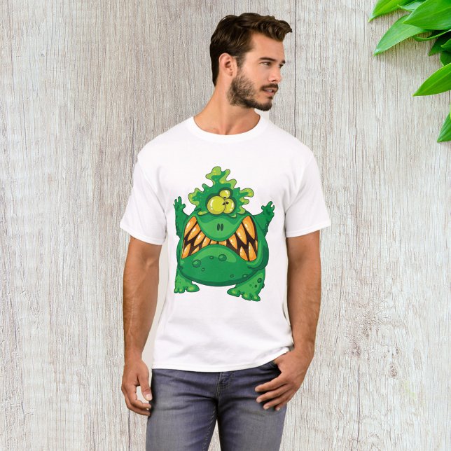 Camiseta Monstro Verde Louco (Criador carregado)