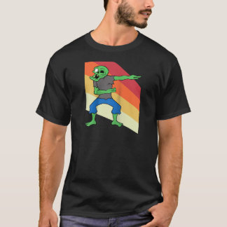 Camiseta Monstro Zombie Dabbing Dab Dancing Costum Hallowee