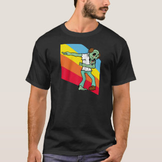 Camiseta Monstro Zombie Dabbing Dab Dancing Costum Hallowee