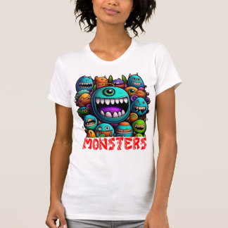 CAMISETA MONSTROS