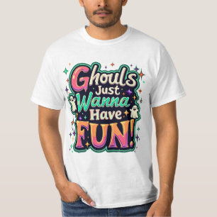 Camiseta Monstros Apenas Querem se Divertir - Vibrações de