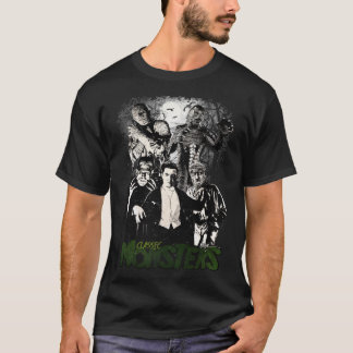 Camiseta monstros clássicos