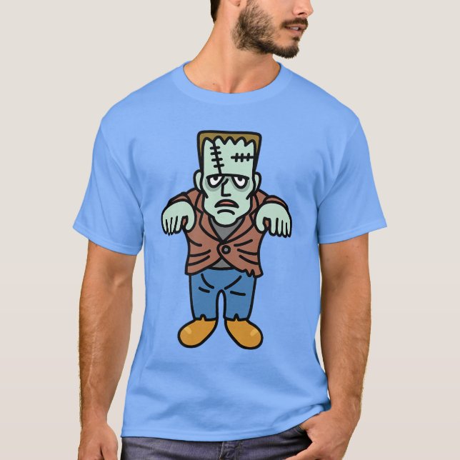 Camiseta Monstros Clássicos de Filmes de TerrorMonstro Vint (Frente)