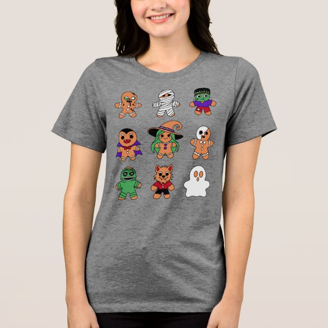 Camiseta Monstros Clássicos Gingerbis Men (Frente)