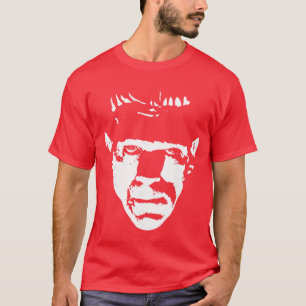 Camiseta Monstros Clássicos Vintage Halloween Frankenstein