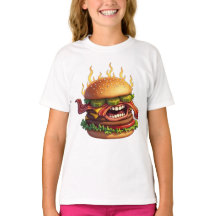 Monstros da Comida CHEESEBURGER DE BACON DO MAL