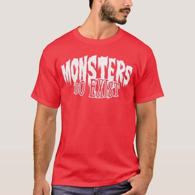 Camiseta Monstros da família Eist Horror (Frente)