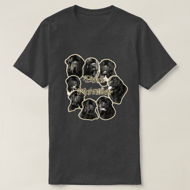 Camiseta Monstros de Baba (Frente do Design)