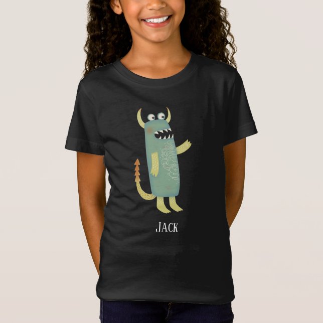 Camiseta Monstros Divertidos Personalizados (Frente)