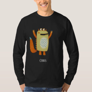 Camiseta Monstros Divertidos Personalizados