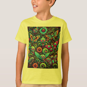 Camiseta Monstros do Inseto Neon Crawy