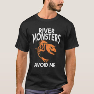 Camiseta Monstros Do Rio Evitam Que Eu Caça A Pesca