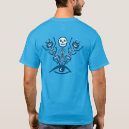 Camiseta Monstros e Esqueleto