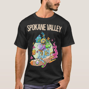 Camiseta Monstros Felizes - Vale do Spokane
