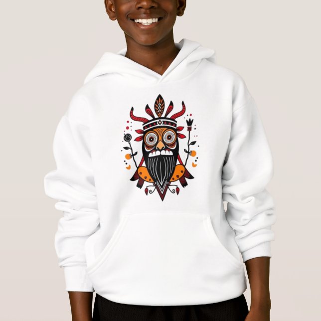 Camiseta Monstros Tribais (Frente)