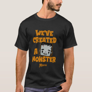 Camiseta Monstros Universais Criamos um Monstro Franken