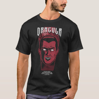 Camiseta Monstros Universais Série de Artistas Drácula Retr