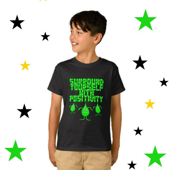 Camiseta Monstros verdes (Criador carregado)