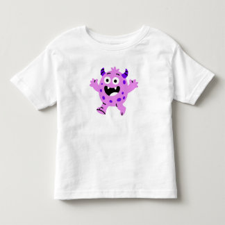 Camiseta Monstrosinhos Roxos Felizes