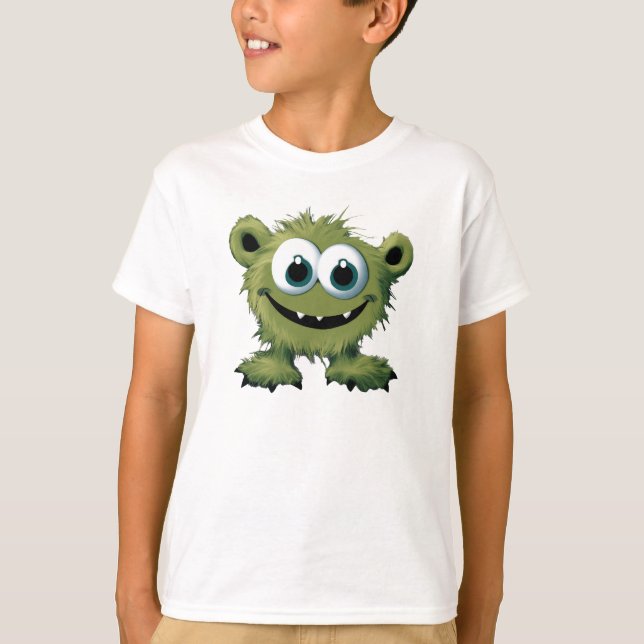 Camiseta Monstruo Verde (Frente)