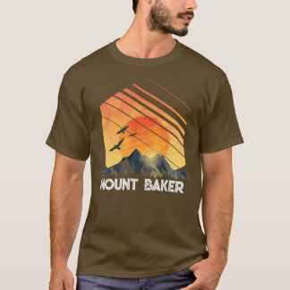 Camiseta MONT BAKER Mountain Vintage Mounts Ski