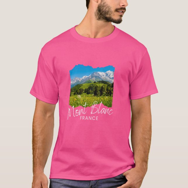 Camiseta Mont Blanc Souvenir Mont Blanc (Frente)