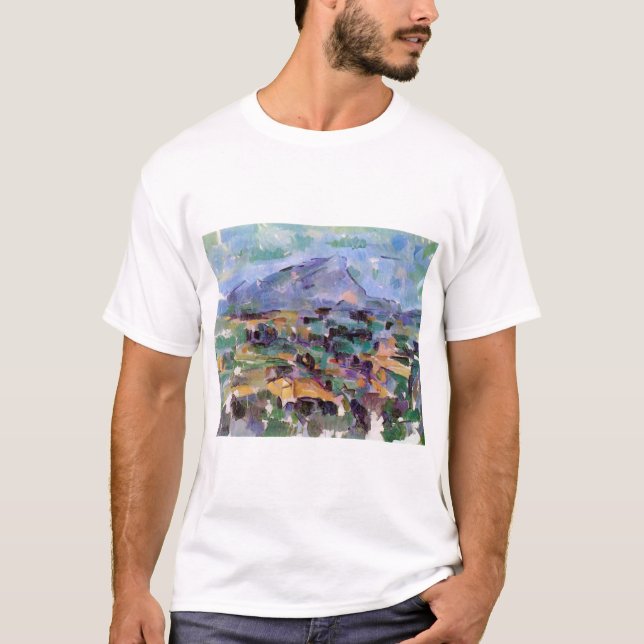 Camiseta Mont Sainte-Victoire, Paul Cezanne (Frente)