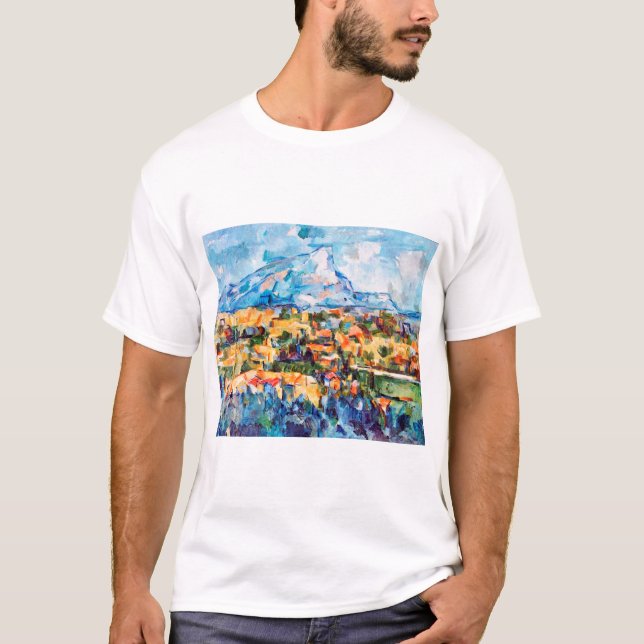 Camiseta Mont Sainte-Victoire, Paul Cezanne (Frente)