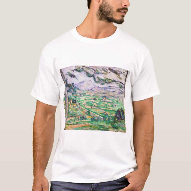 Camiseta Mont Sainte-Victoire, Paul Cezanne (Frente)