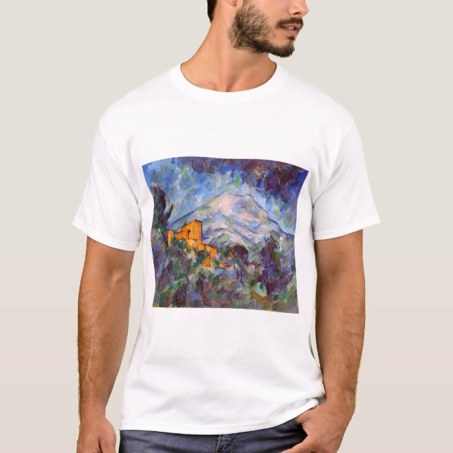 Camiseta Mont Sainte-Victoire, Paul Cezanne (Frente)