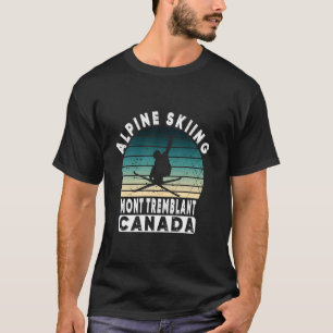 Camiseta Mont Tremblant Canadá Resort De Esqui Quebec Esqui