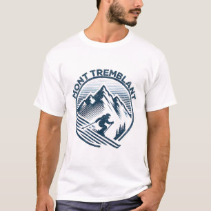 Camiseta Mont Tremblant Canda Ski Resort Winter Skib