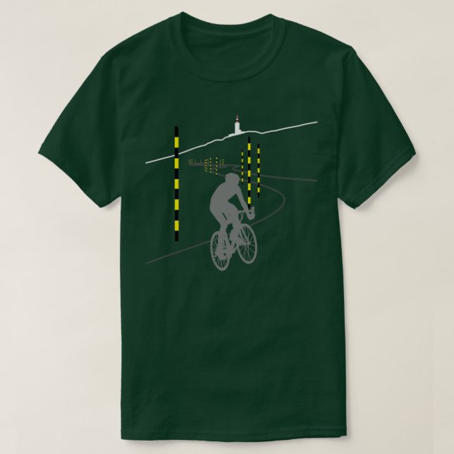 Camiseta Mont Ventoux Cycle Challenge no text  (Frente do Design)