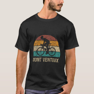 Camiseta Mont Ventoux Escala de bicicleta TShirt Retro Cycl