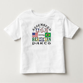 Camiseta Montado nos EUA usando peças brasileiras