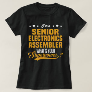 Camiseta Montador de Eletrônicos mais velho