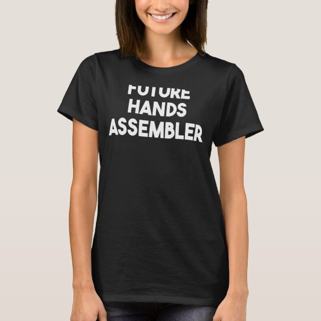 Camiseta Montador de Mãos Futuras (Frente)