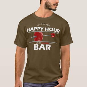 Camiseta Montagem De Bodybuilding Com Barbell